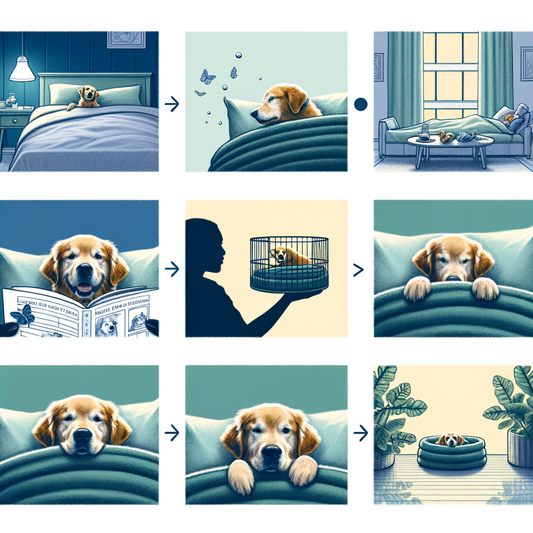 Transitioning Your Pet from Your Bed to Their Own Calming Nest