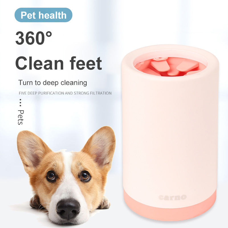 Dog Paw Cleaner – Gentle, Portable, Mess-Free Paw Cleaning for Pets
