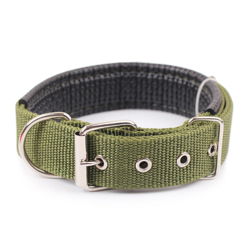 Durable Nylon Dog Collar – Adjustable Collar for Small to XXL Dogs, Lightweight & Comfortable Everyday Use