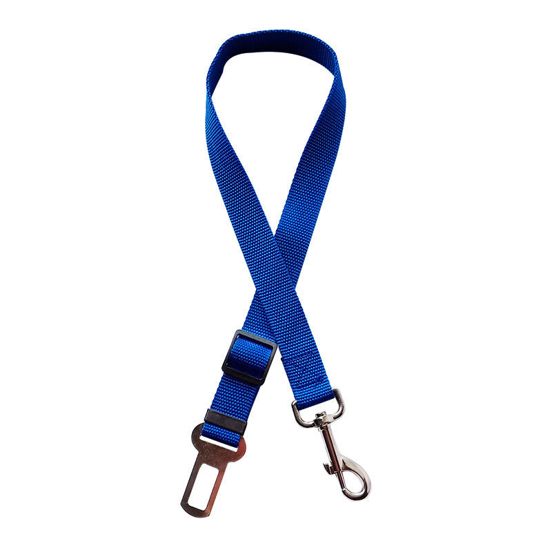 Adjustable Pet Car Seat Belt – Universal Safety Harness Lead Clip for Cats & Dogs