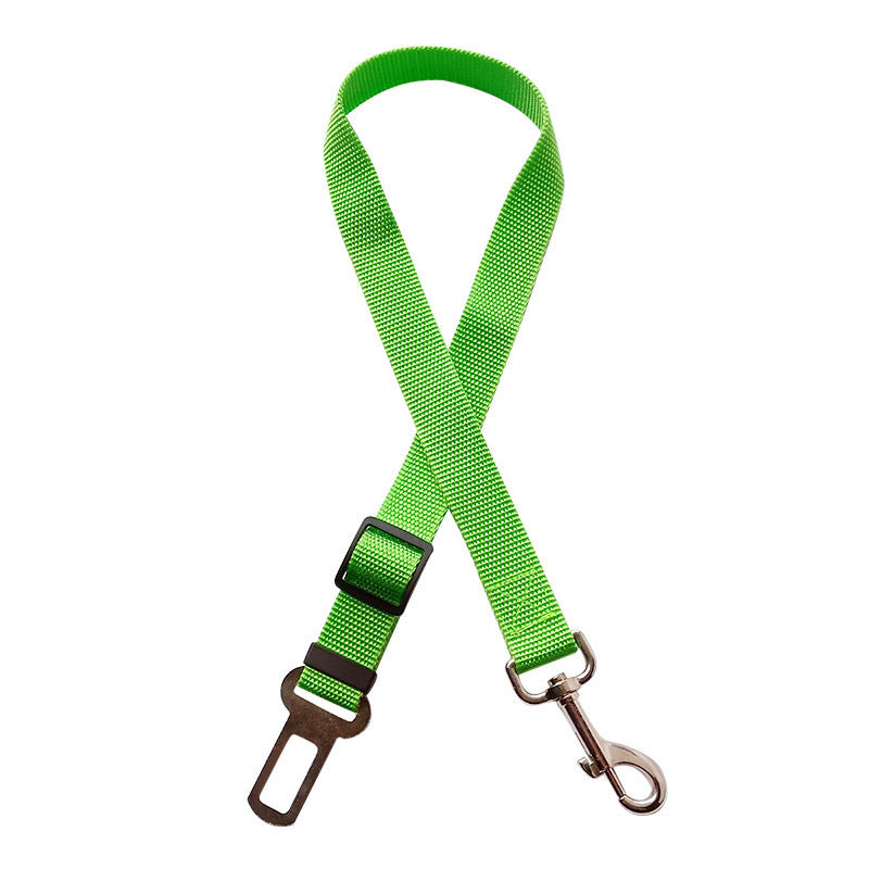 Adjustable Pet Car Seat Belt – Universal Safety Harness Lead Clip for Cats & Dogs