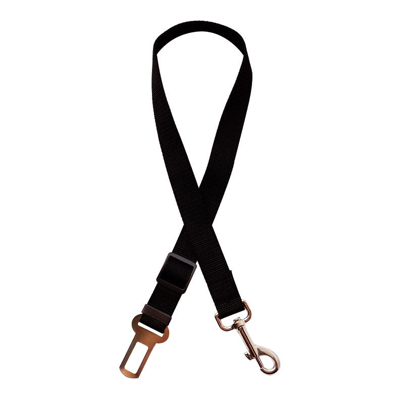 Adjustable Pet Car Seat Belt – Universal Safety Harness Lead Clip for Cats & Dogs