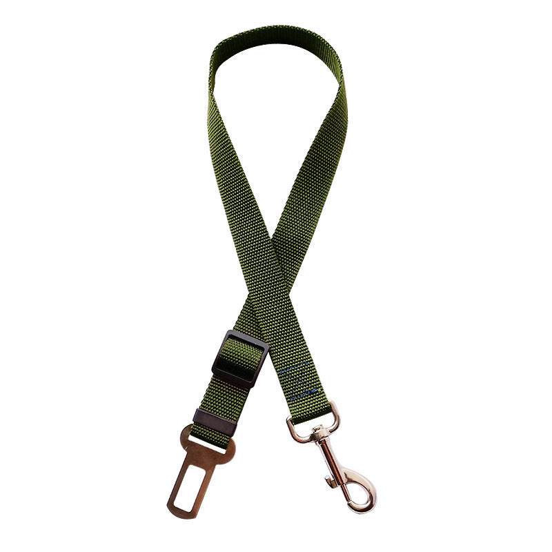 Adjustable Pet Car Seat Belt – Universal Safety Harness Lead Clip for Cats & Dogs
