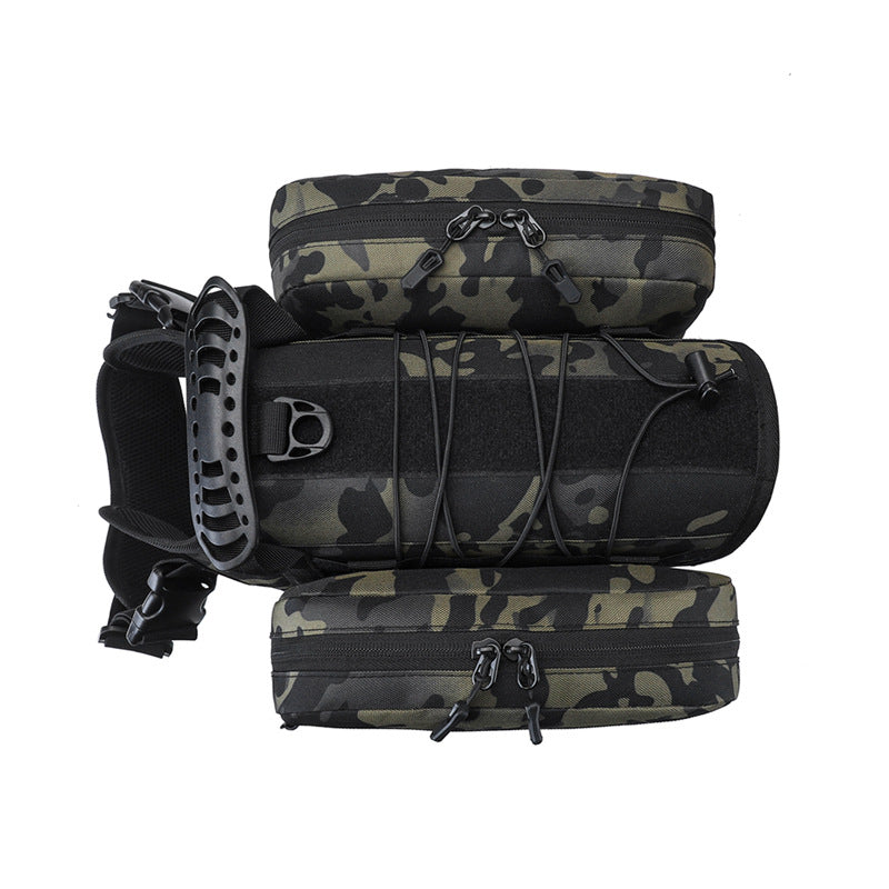 Dog Walking Treat Bag – Hands-Free Oxford Cloth Pet Snack Pouch for Medium & Large Dogs
