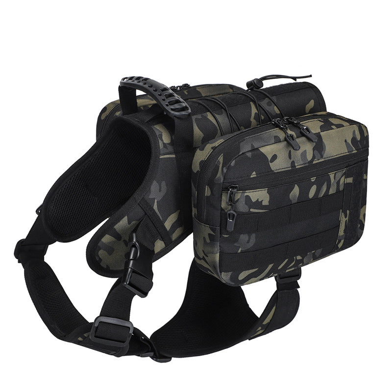 Dog Walking Treat Bag – Hands-Free Oxford Cloth Pet Snack Pouch for Medium & Large Dogs