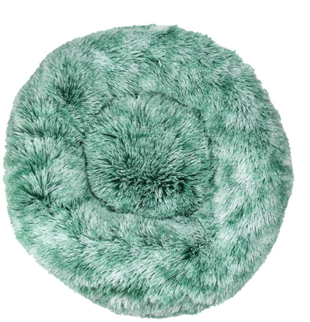 Calming Pet Nest – Plush Round Bed for Cats & Small Dogs (Soft, Washable, 50cm) (More Colours Available)