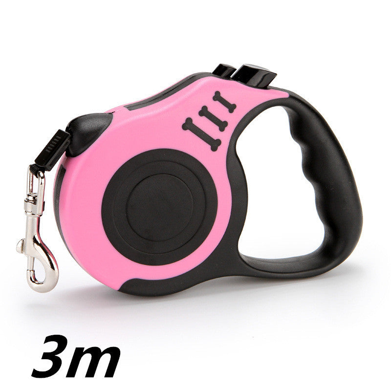 Automatic Retractable Dog Leash – Dual Size Options with Brake & Lock Safety System